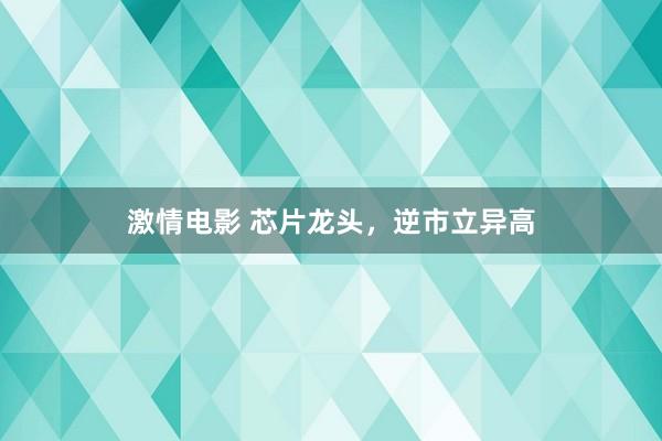 激情电影 芯片龙头，逆市立异高