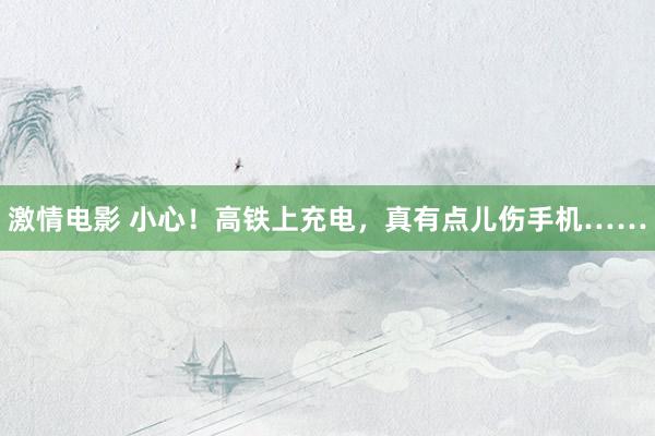 激情电影 小心！高铁上充电，真有点儿伤手机……