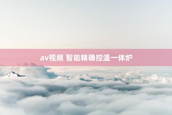 av视频 智能精确控温一体炉
