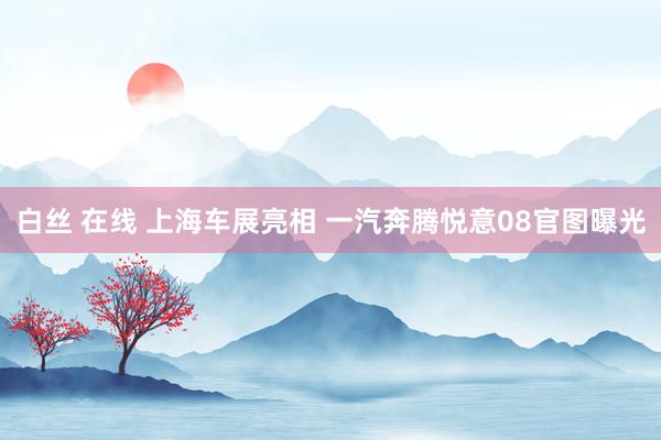 白丝 在线 上海车展亮相 一汽奔腾悦意08官图曝光